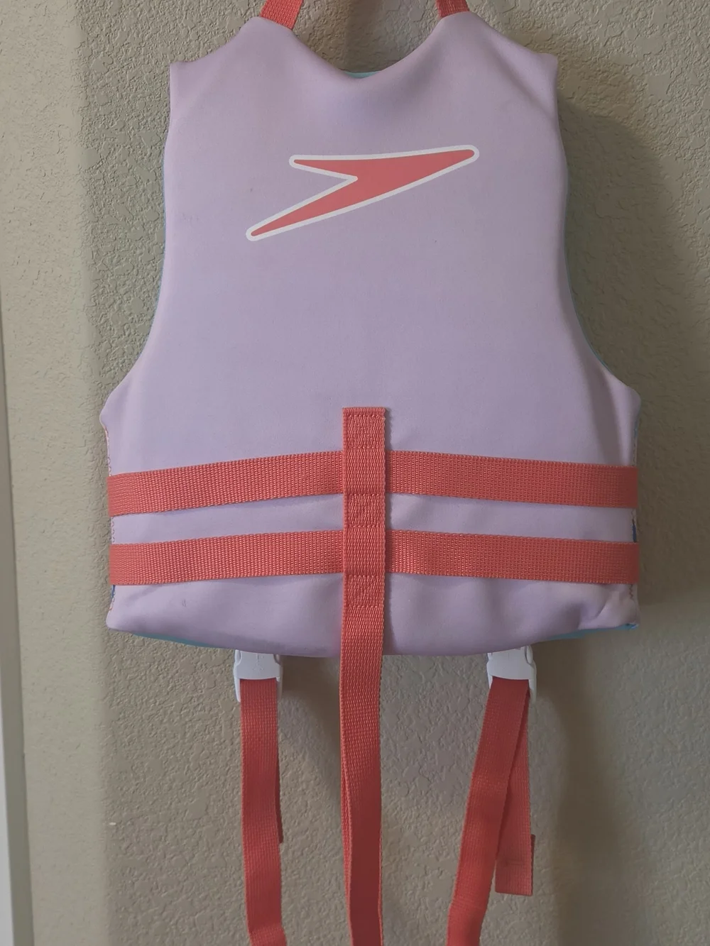 Speedo Kids Pink Coral Fruit-Print Swim Vest